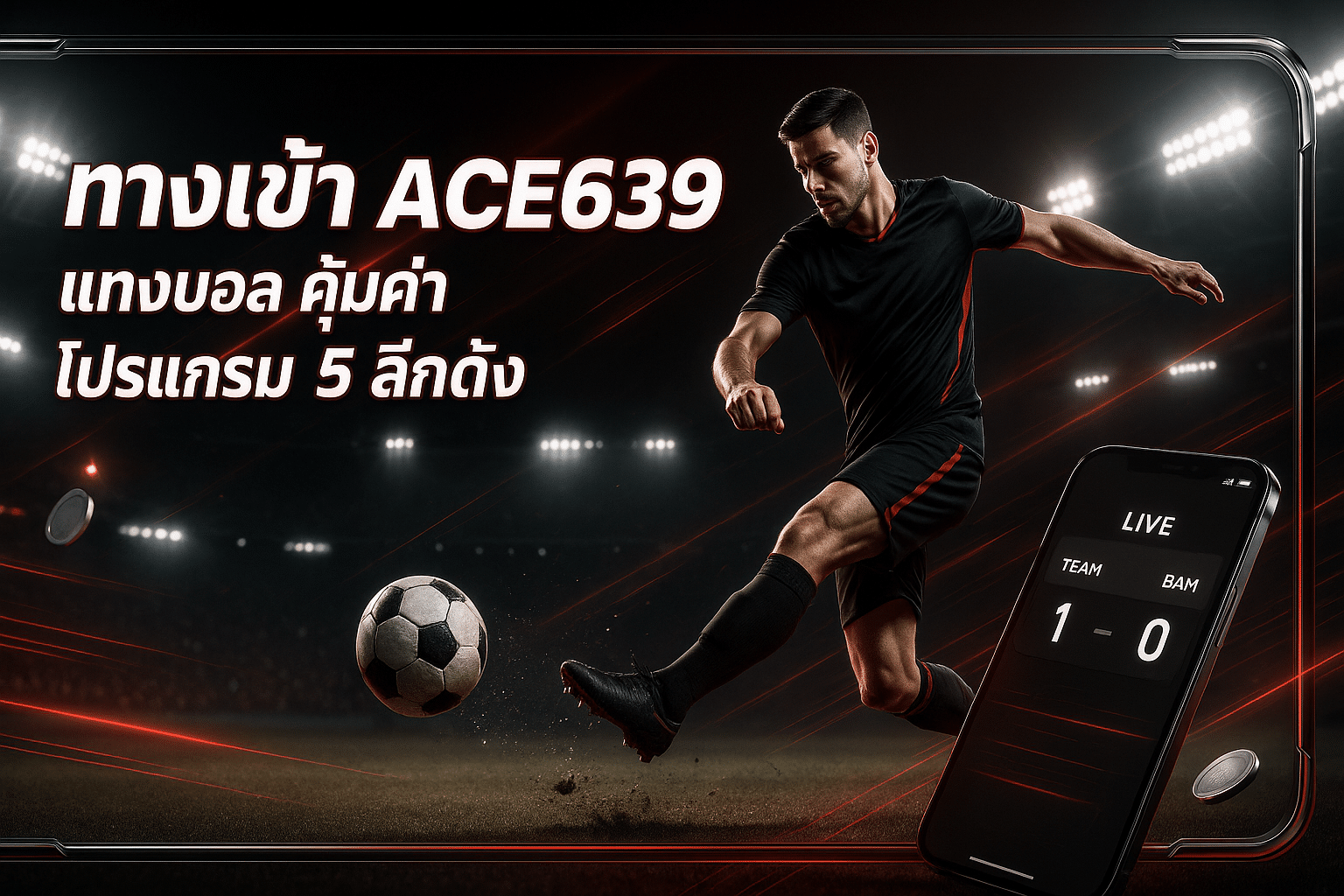 ทางเข้า ACE639 แทงบอล